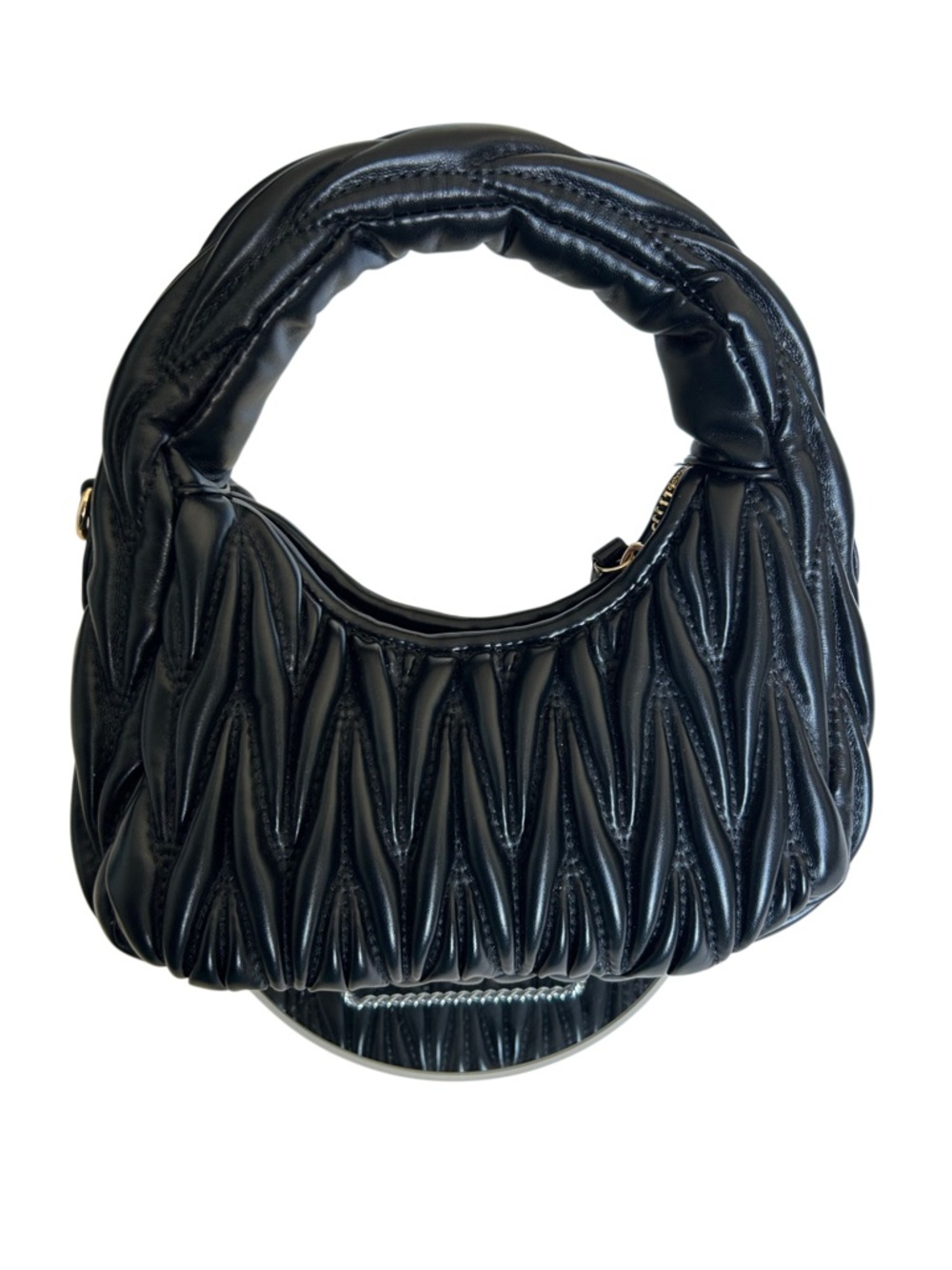 Forever 21 Black Quilted Bag